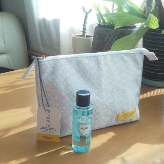 ロクシタン(L'OCCITANE)の【処分価格】 ロクシタン アクアレオティエジェルクレンザー&ポーチ(クレンジング/メイク落とし)