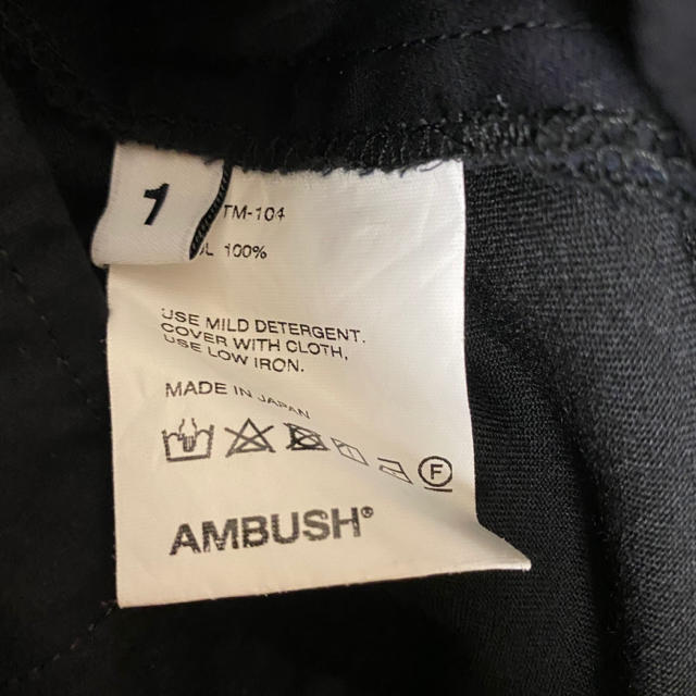 AMBUSH スーツパンツ 購入金額約40000円 2