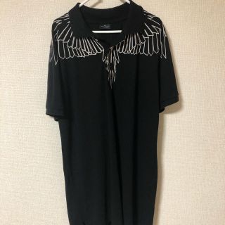 マルセロブロン(MARCELO BURLON)のマルセロバーロン　ポロシャツ　tシャツ　フェザー(Tシャツ/カットソー(半袖/袖なし))