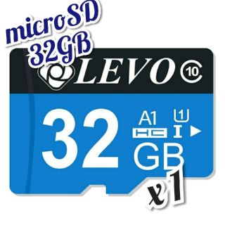 microSD カード 32GB 1枚 CLASS 10 UHS-I LVBU(その他)