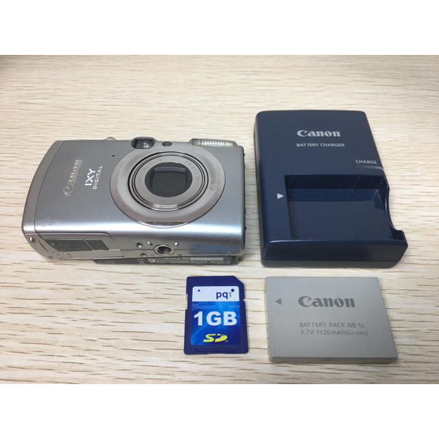 キヤノン Canon IXY 800IS デジカメ SDカード付 | フリマアプリ ラクマ