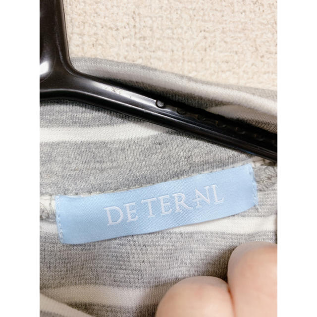 DE TER NL(デターナル)のDETERNLノースリーブ新品 レディースのトップス(シャツ/ブラウス(半袖/袖なし))の商品写真