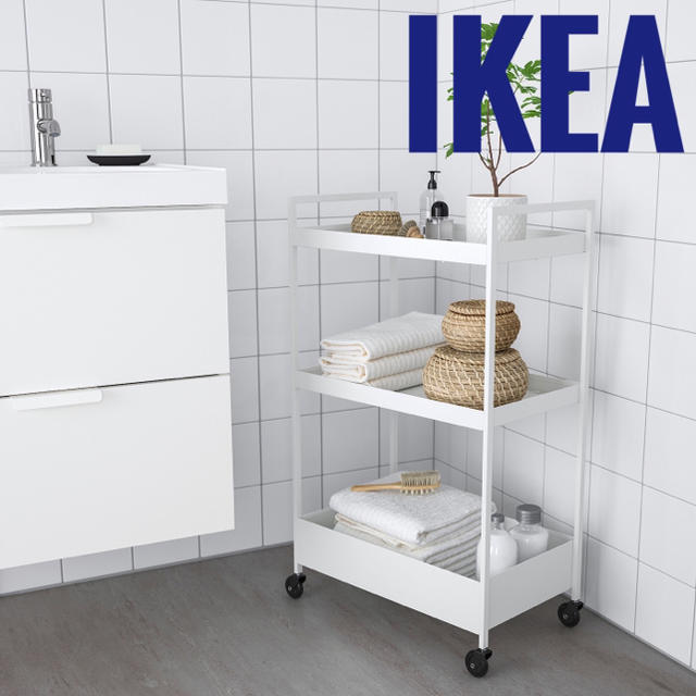 IKEA(イケア)のIKEA キッチンワゴン　ニッサフォース インテリア/住まい/日用品の収納家具(キッチン収納)の商品写真