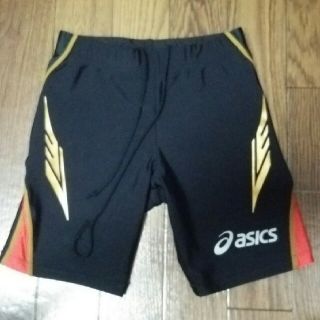 アシックス(asics)の陸上・ランニング ミドルタイツ(スパッツ) ジュニア用(ウェア)