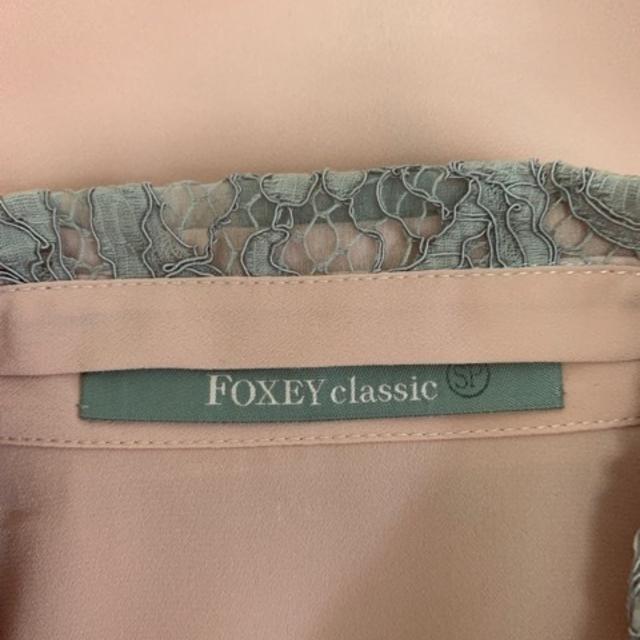 FOXEY(フォクシー)のフォクシー 長袖シャツブラウス サイズ40 M レディースのトップス(シャツ/ブラウス(長袖/七分))の商品写真