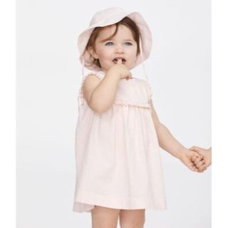 プチバトー(PETIT BATEAU)のみいきち様専用♡ 36m プチバトー シアサッカーワンピース(ワンピース)