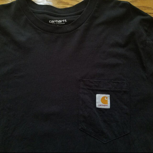 carhartt(カーハート)のカーハート　Tシャツ　BLACK  L サイズ メンズのトップス(Tシャツ/カットソー(半袖/袖なし))の商品写真