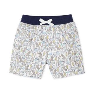 プチバトー(PETIT BATEAU)の2020ss 36m プチバトー プリントトランクス水着（動物）(水着)