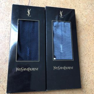 サンローラン(Saint Laurent)のイヴ・サンローラン　男性用　靴下　新品　未使用(ソックス)