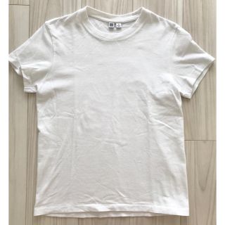 ユニクロ(UNIQLO)のUNIQLO ユニクロ 白 ホワイト Tシャツ(Tシャツ(半袖/袖なし))