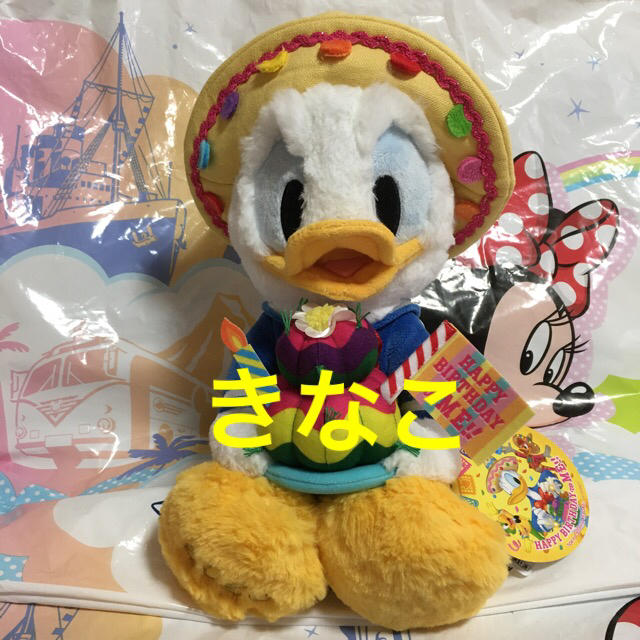 ディズニー ドナルド バースデー ぬいぐるみ TDR