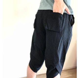 たぬき様専用　サルエルパンツ　メンズパンツ　Lサイズ(サルエルパンツ)