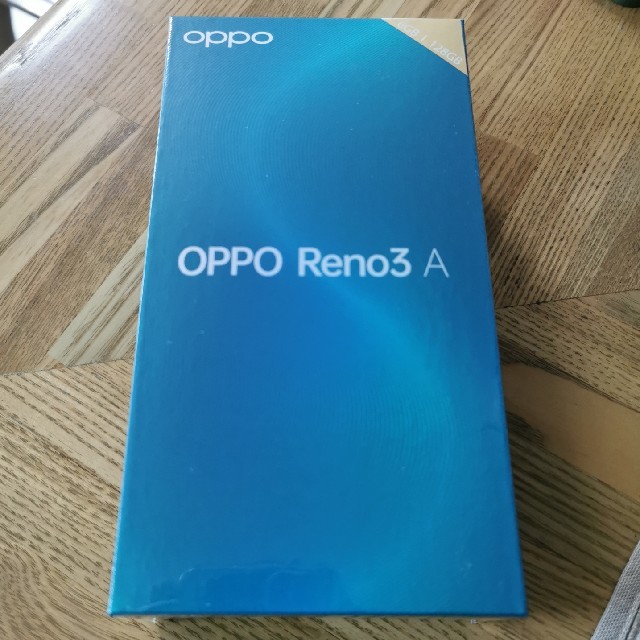 ☆新品未開封☆　OPPO Reno 3A 白　SIMフリー スマホ/家電/カメラのスマートフォン/携帯電話(スマートフォン本体)の商品写真