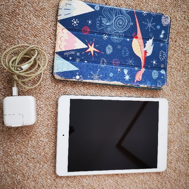 美品 ホワイトシルバー iPad mini2 16GB WIFI - タブレット