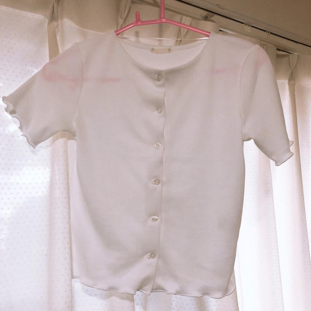 GU(ジーユー)のGU メローカーディガン(半袖)Y+E レディースのトップス(シャツ/ブラウス(半袖/袖なし))の商品写真