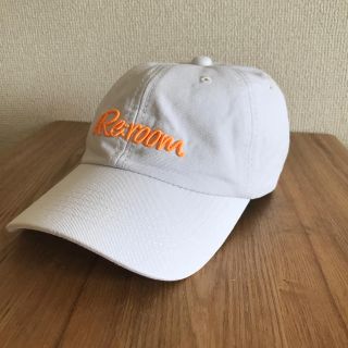 ロンハーマン(Ron Herman)の#Re:room キャップ ホワイト 白 リルーム 再販なしモデル(キャップ)