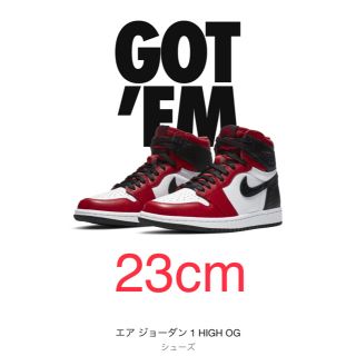 ナイキ(NIKE)の23cm NIKE WMNS AIR JORDAN 1 HIGH OG (スニーカー)