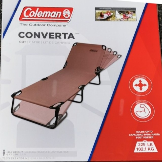 Coleman(コールマン)のColeman Converta Cot スポーツ/アウトドアのアウトドア(寝袋/寝具)の商品写真