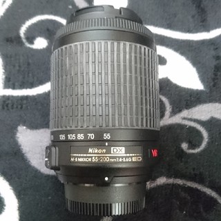 ニコン(Nikon)のNIKKOR カメラレンズ　Nikon　AF-S DX VR 55-200㎜ f(レンズ(ズーム))