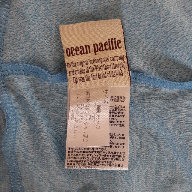 OCEAN PACIFIC(オーシャンパシフィック)のラッシュガード　オーシャンパシフィック　140cm キッズ/ベビー/マタニティのキッズ服女の子用(90cm~)(水着)の商品写真