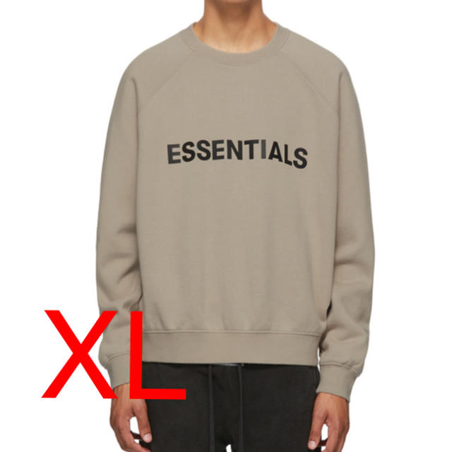 fog essentials スウェット クルーネック TAN XL 特价！ 36.0%割引