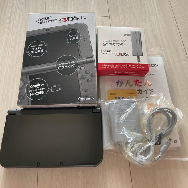 任天堂Nintendo 3DS NEW ニンテンドー 本体 LL メタリックブラック