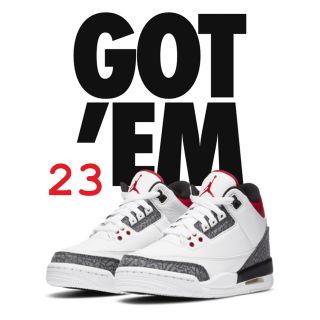 ナイキ(NIKE)のAIR JORDAN 3 RETRO SE-T 23(スニーカー)