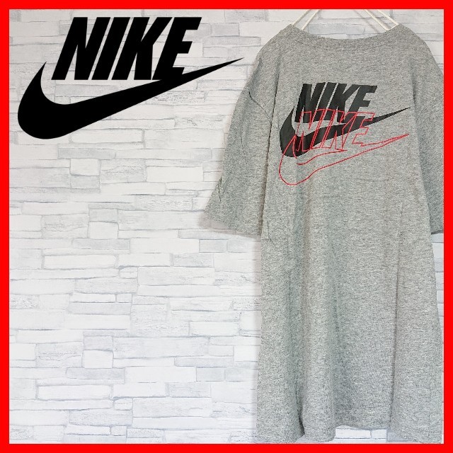 NIKE(ナイキ)の★大人気★ NIKE 両面 ビッグロゴ Tシャツ ナイキ デカロゴ スウォッシュ メンズのトップス(Tシャツ/カットソー(半袖/袖なし))の商品写真