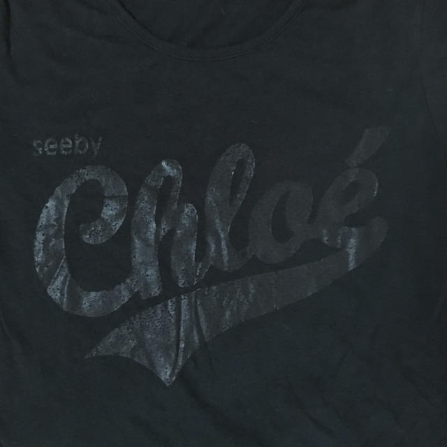 SEE BY CHLOE(シーバイクロエ)の【see by chloe】ロゴTシャツ レディースのトップス(Tシャツ(長袖/七分))の商品写真