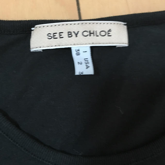 SEE BY CHLOE(シーバイクロエ)の【see by chloe】ロゴTシャツ レディースのトップス(Tシャツ(長袖/七分))の商品写真