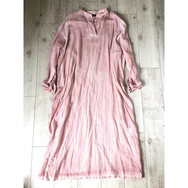 nest Robe(ネストローブ)の売り切り希望さま専用【mizuiroind】pigment dyed ワンピース レディースのワンピース(ロングワンピース/マキシワンピース)の商品写真