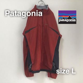 パタゴニア(patagonia)のPatagonia パタゴニア　ナイロンジャケット　L レッド　アウトドア(ブルゾン)