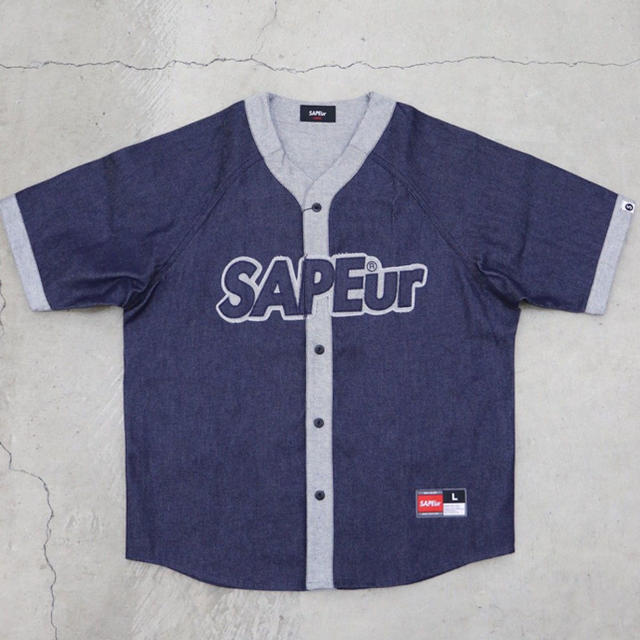 【XL】SAPEur Denim Shooting Shirt