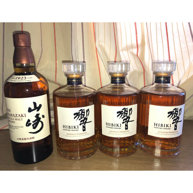 山崎シングルモルト700ml 1本 響シングルモルト700ml 3本 www