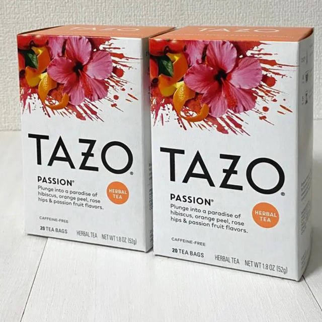 2箱　TAZO ティー   Passion tea タゾティー　tazo tea 食品/飲料/酒の飲料(茶)の商品写真