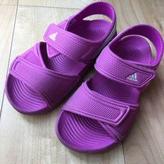 アディダス(adidas)のアディダス  adidas サンダル　18.5(サンダル)