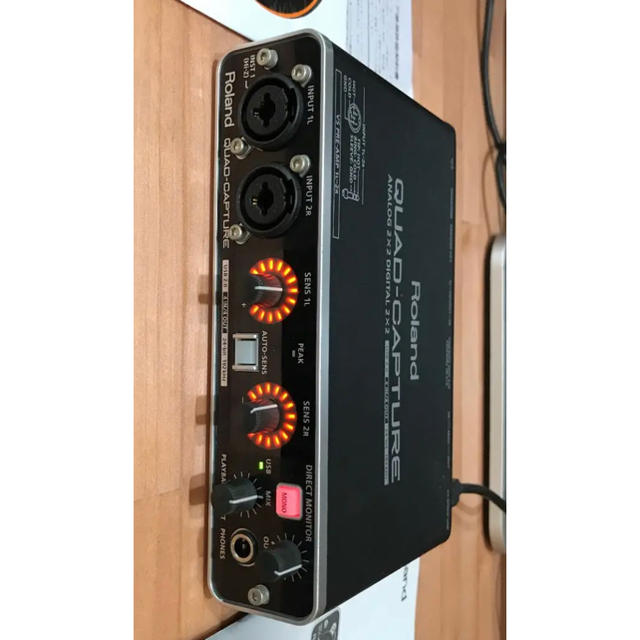 Roland UA-55 QUAD-CAPTURE オーディオインターフェイス 楽器のDTM/DAW(オーディオインターフェイス)の商品写真