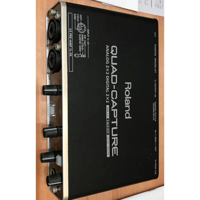 Roland UA-55 QUAD-CAPTURE オーディオインターフェイス 楽器のDTM/DAW(オーディオインターフェイス)の商品写真