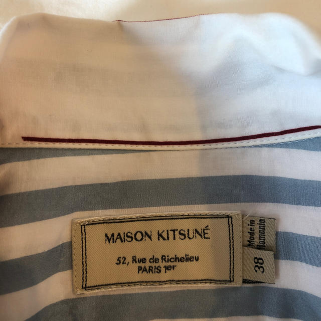 MAISON KITSUNE'(メゾンキツネ)のメゾンキツネ　半袖シャツ　メンズ メンズのトップス(シャツ)の商品写真