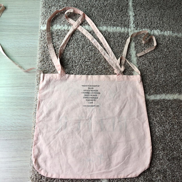 Maison de Reefur(メゾンドリーファー)のMAISONDEREEFURメゾンドリーファー♡ショップバック レディースのバッグ(ショップ袋)の商品写真