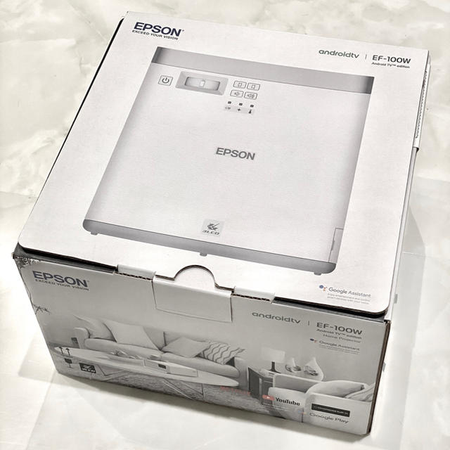 あなたにおすすめの商品 EPSON エプソン ドリーミオ ホームプロジェクター EF-12 新品未使用