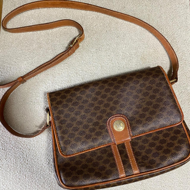 CELINE90`s ヴィンテージ マカダム柄 ショルダーバッグ - ショルダーバッグ