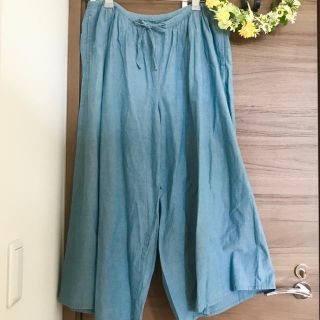 ネストローブ(nest Robe)のガウチョパンツ ワイドパンツ(カジュアルパンツ)