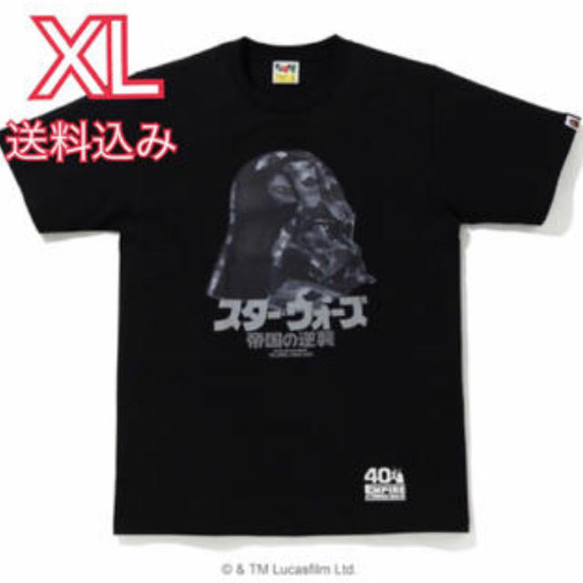 A BATHING APE(アベイシングエイプ)のSTAR WARS X BAPE® DARTH VADER TEE メンズのトップス(Tシャツ/カットソー(半袖/袖なし))の商品写真