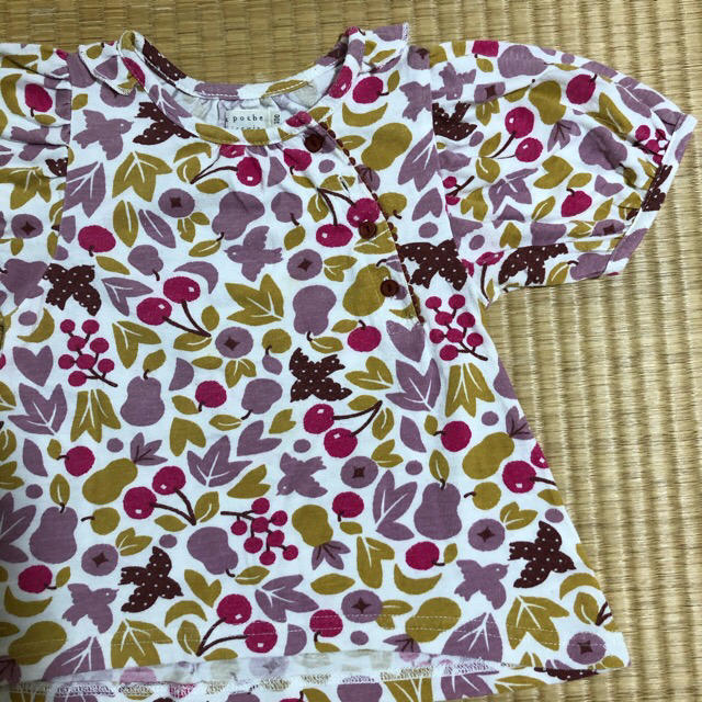 3can4on(サンカンシオン)の女児 100㎝　Tシャツ　2枚セット キッズ/ベビー/マタニティのキッズ服女の子用(90cm~)(Tシャツ/カットソー)の商品写真