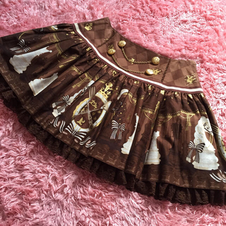 アンジェリックプリティー(Angelic Pretty)のチェスチョコレートスカート(ミニスカート)