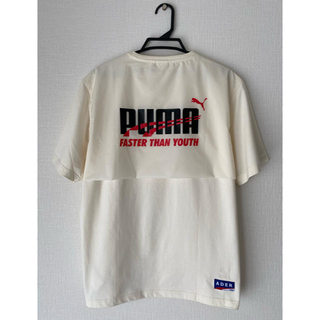 プーマ(PUMA)の早い者勝ち ADER × PUMA コラボTシャツ アイボリー 新品未使用 (Tシャツ/カットソー(半袖/袖なし))