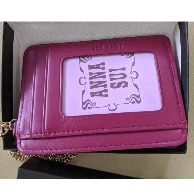 ANNA SUI(アナスイ)のアナスイ ローズハート パスケース レディースのファッション小物(パスケース/IDカードホルダー)の商品写真