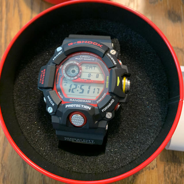 【2022 新作】 G-SHOCK 緊急消防援助隊コラボレーションモデル RANGEMAN G-SHOCK - 腕時計(デジタル)