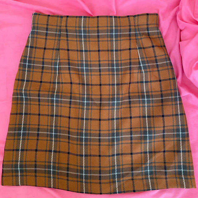 H&M(エイチアンドエム)のH&M 台形スカート　XL   レディース　スカート　大きめサイズ レディースのスカート(ミニスカート)の商品写真